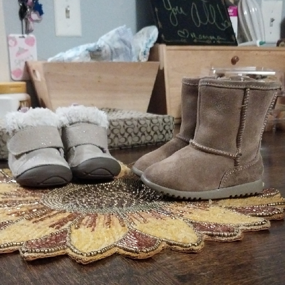 Stride Rite Brown Kids Boots